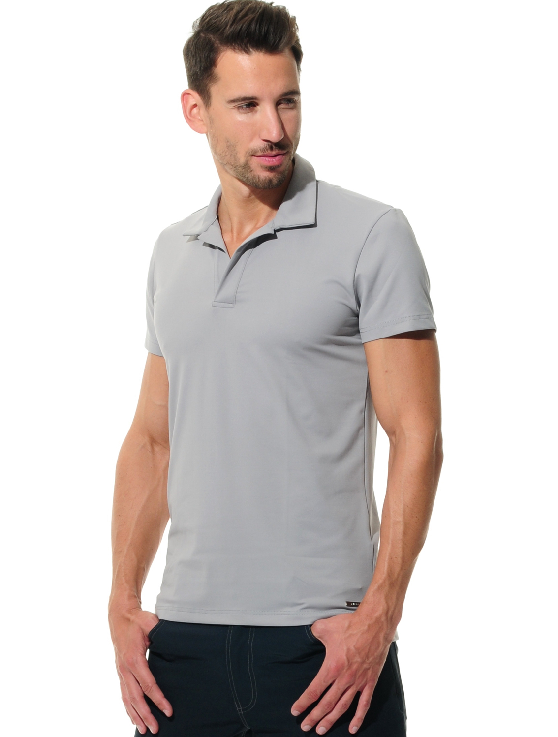 Meryl polo shirt grey 