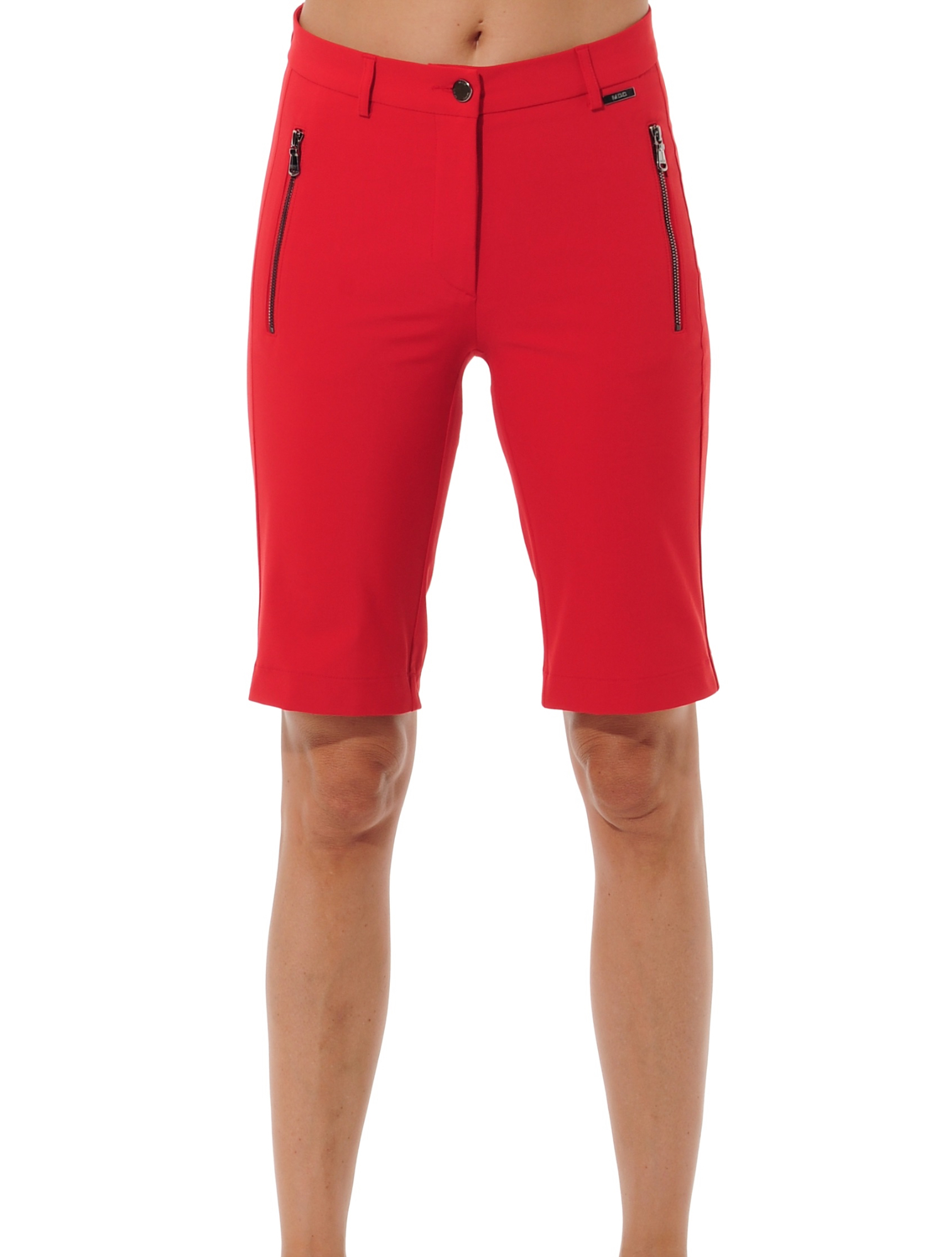 4way stretch golf bermuda shorts red