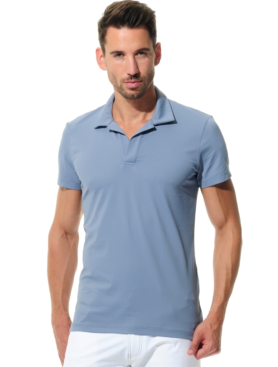 Meryl polo shirt blue ash 