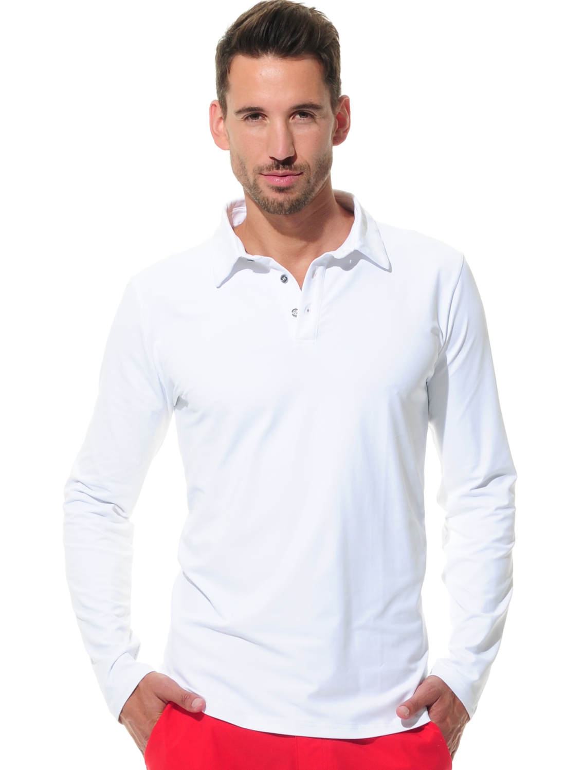 Piqué Golf Poloshirt white