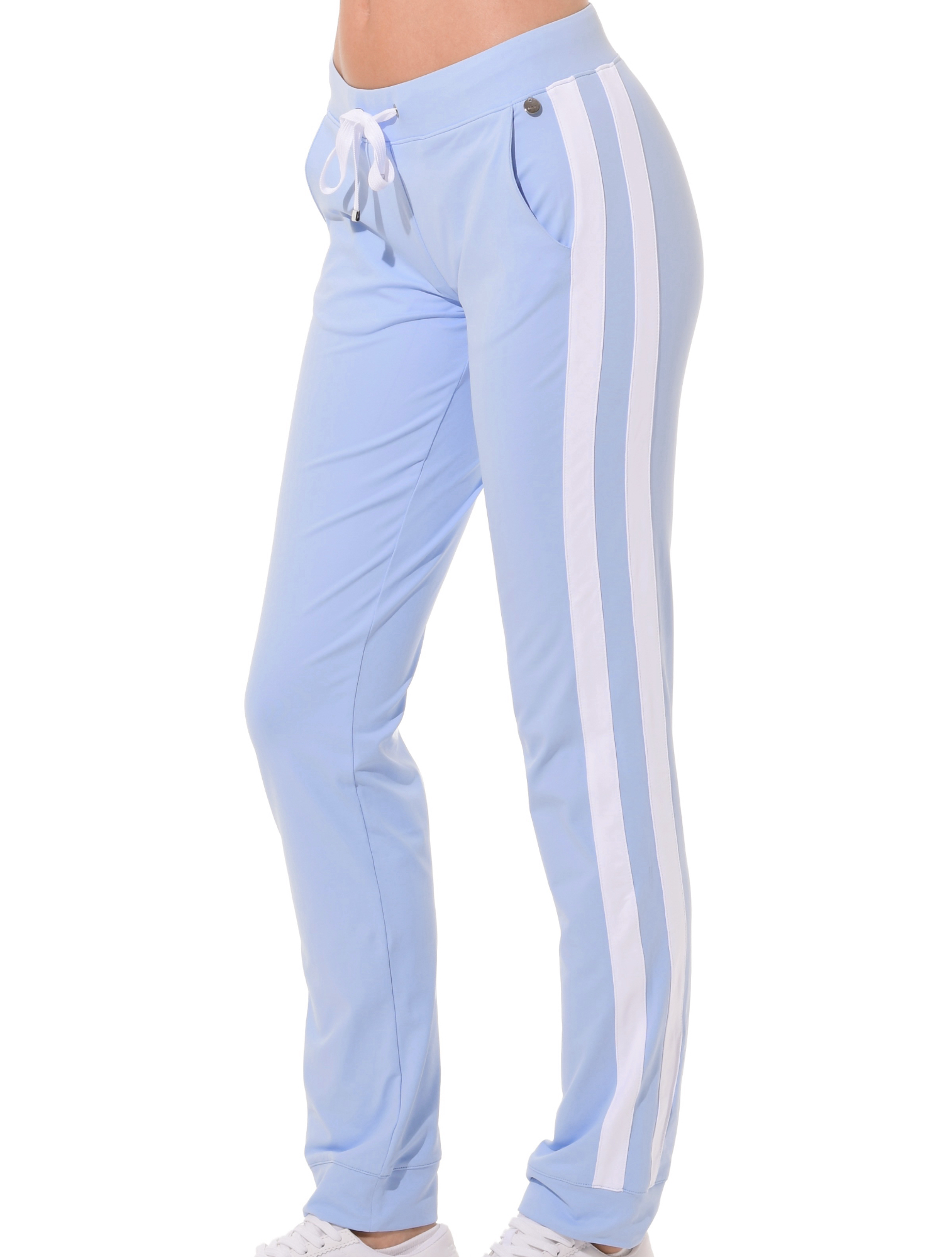 Jersey Track Pants cornflower/white