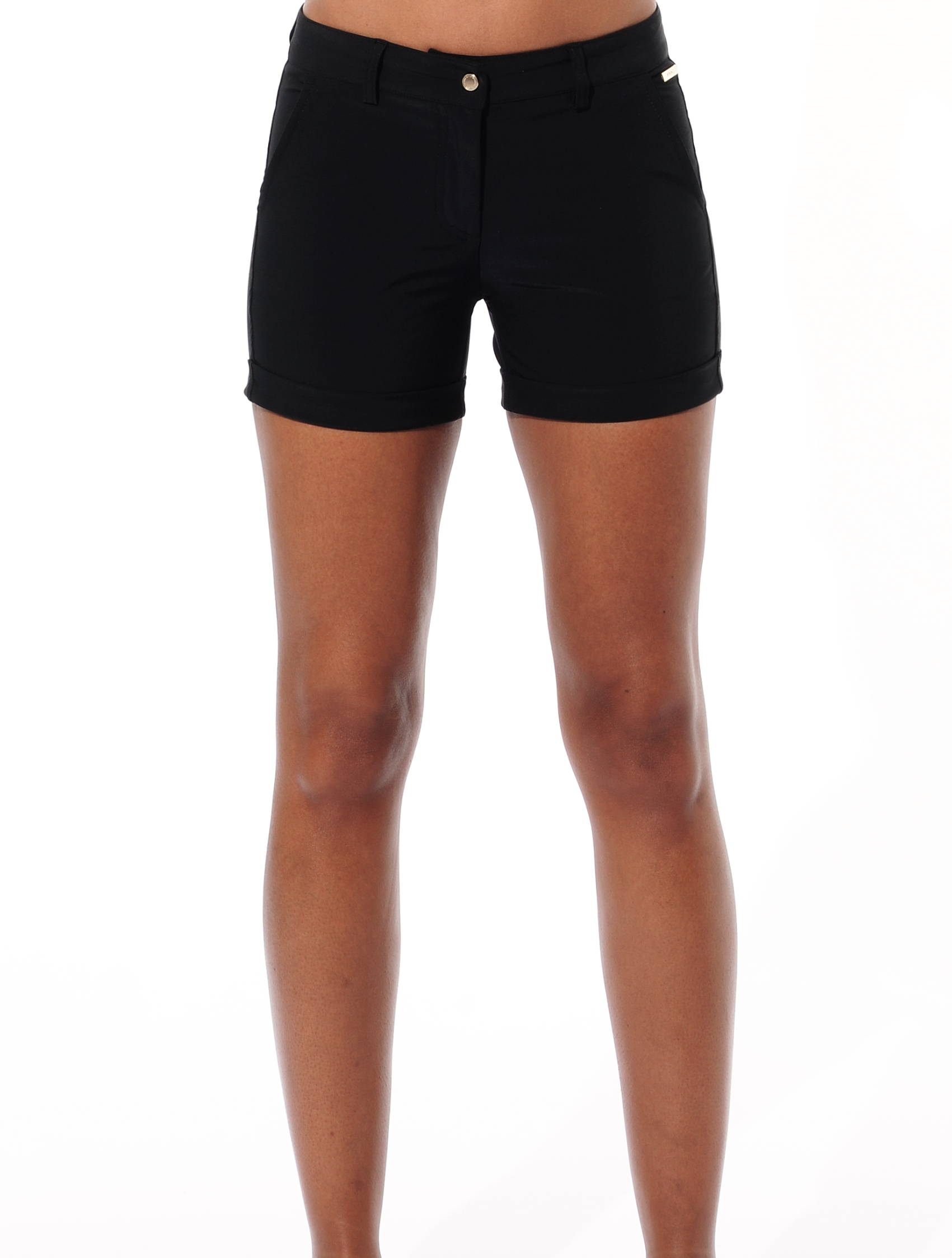 4way stretch short shorts black 