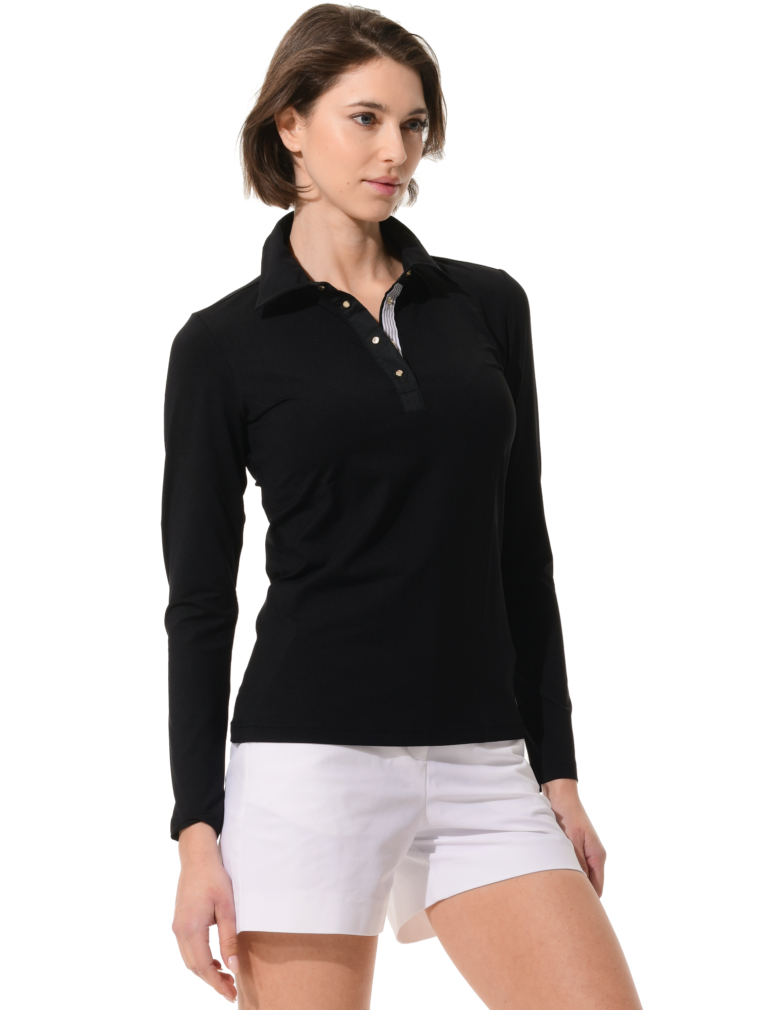 Jersey Golf Poloshirt black