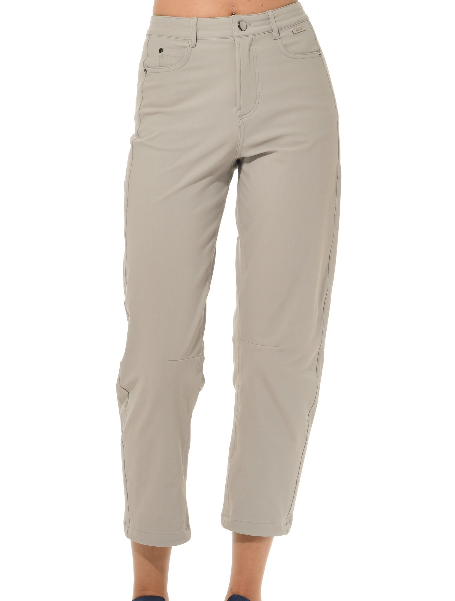 Bi-Stretch Gabardine Barrel Pants sage grey