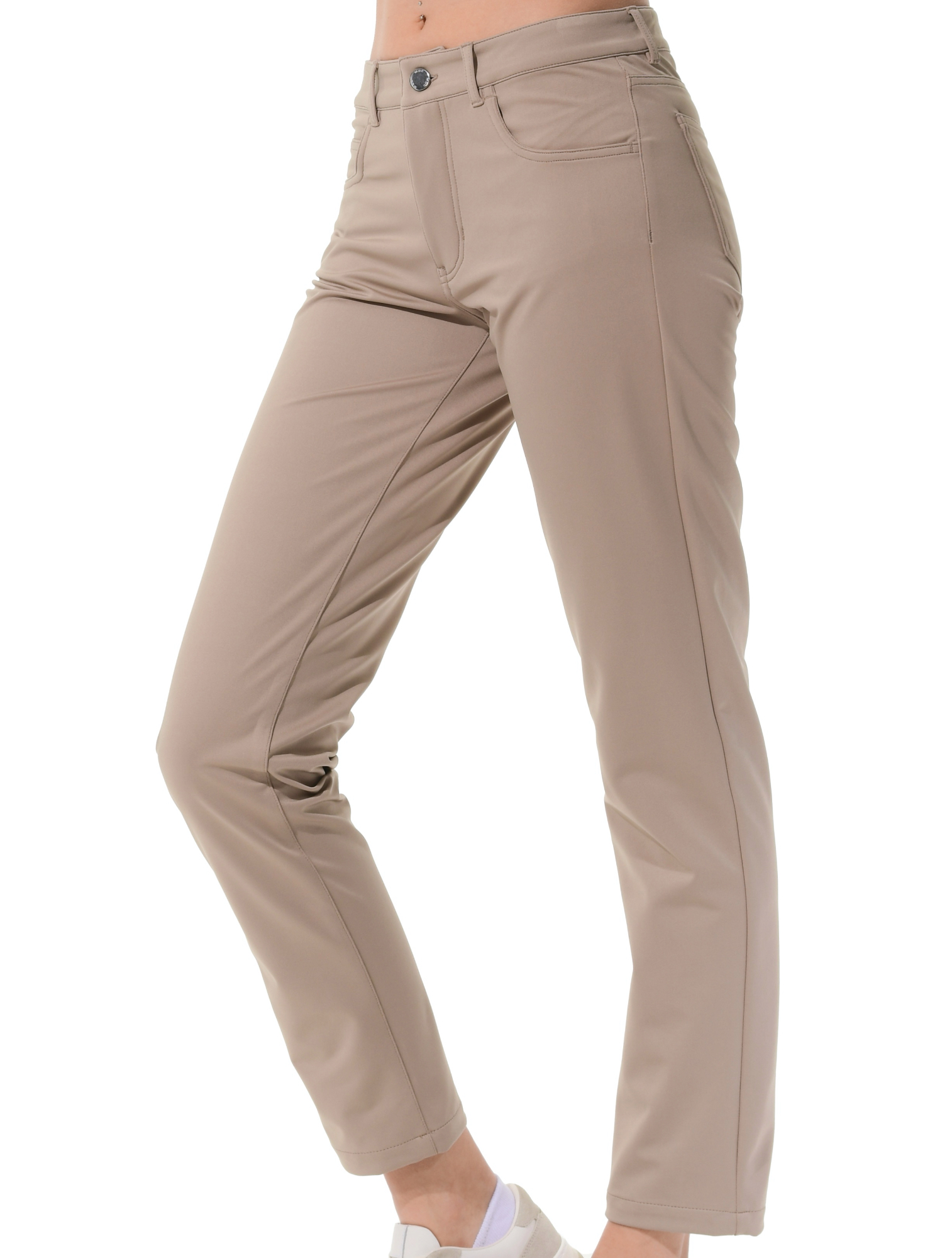 Hardshell Straight Cut Pants taupe