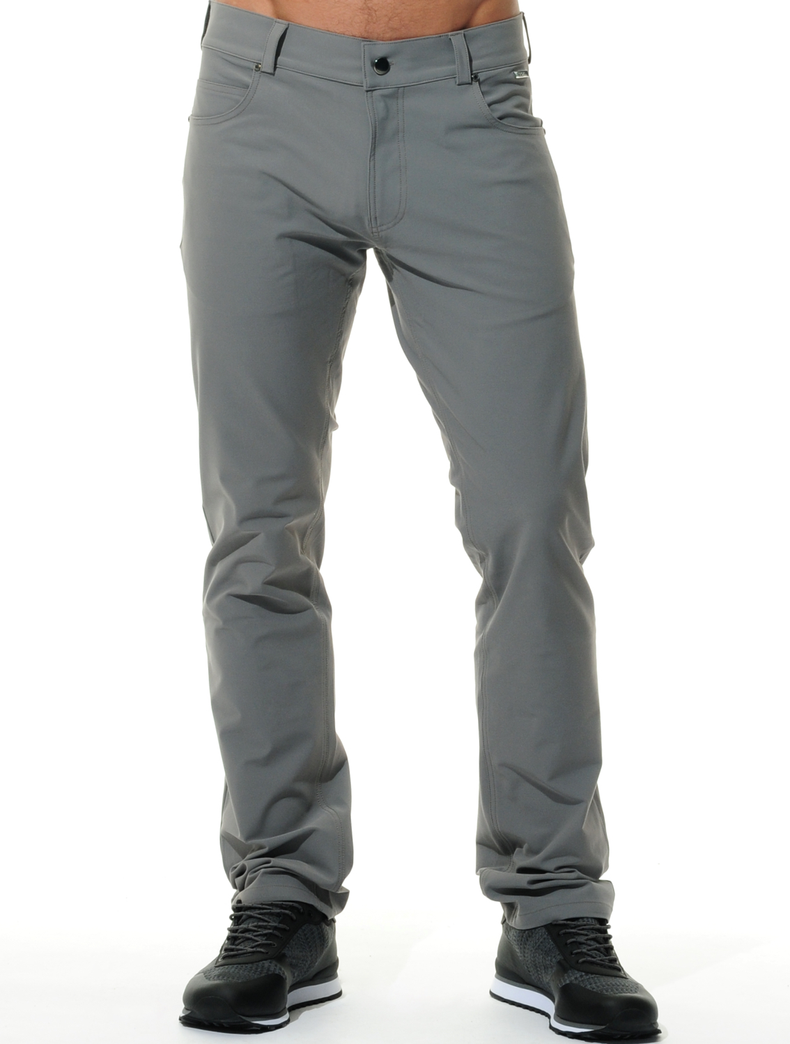 4way stretch 5pocket pants shark 