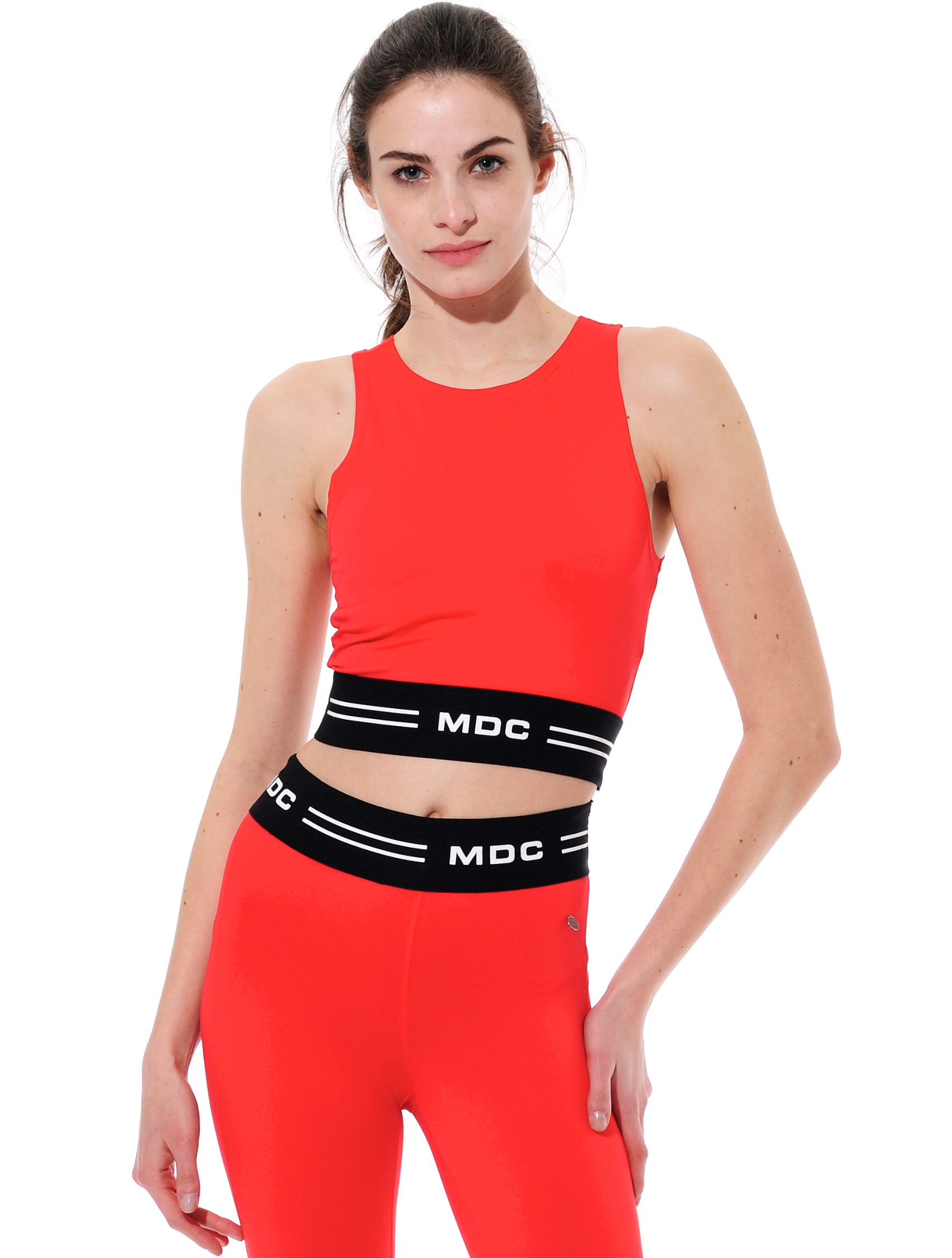 Meryl Crop Top red