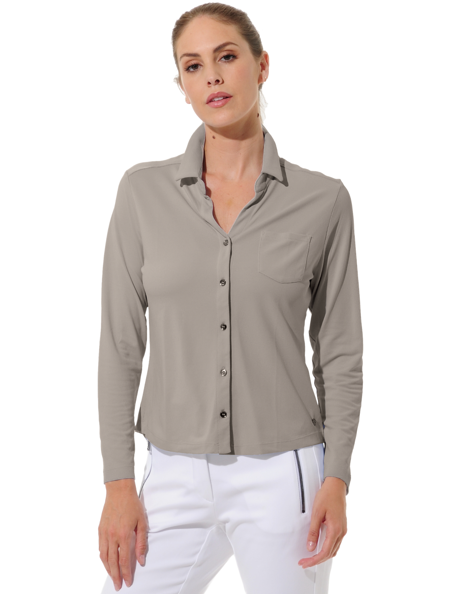 Pique golf polo shirt jade