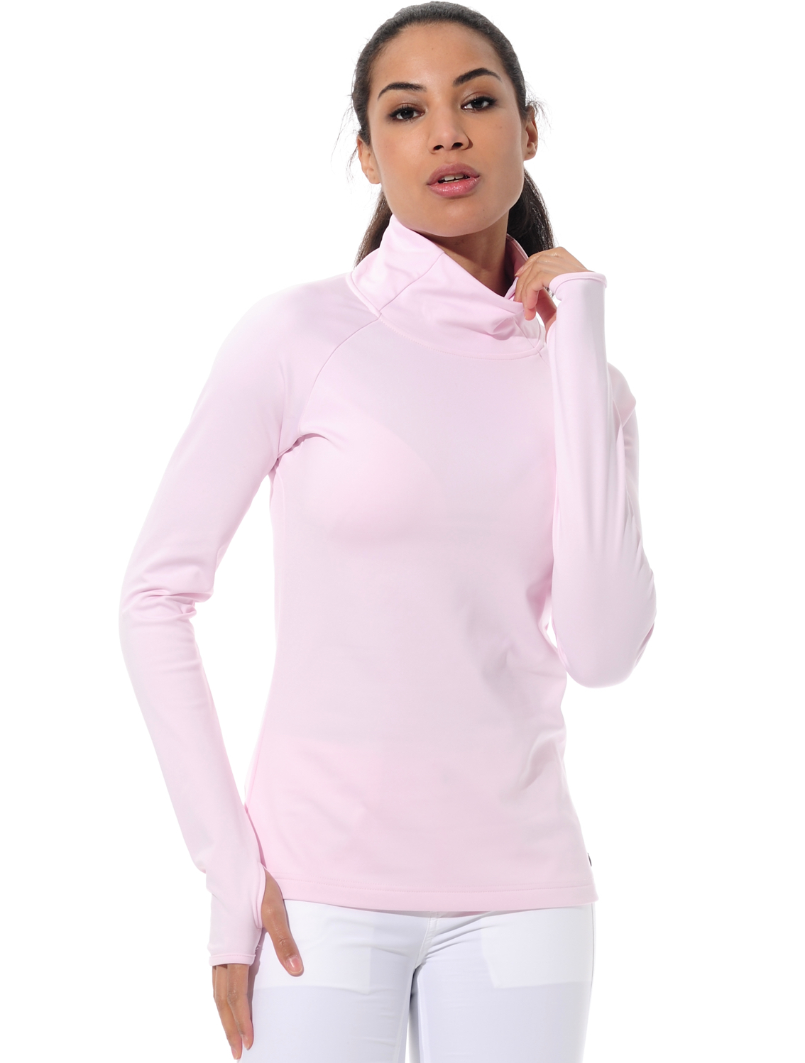 Softex Zip Longsleeve macaron