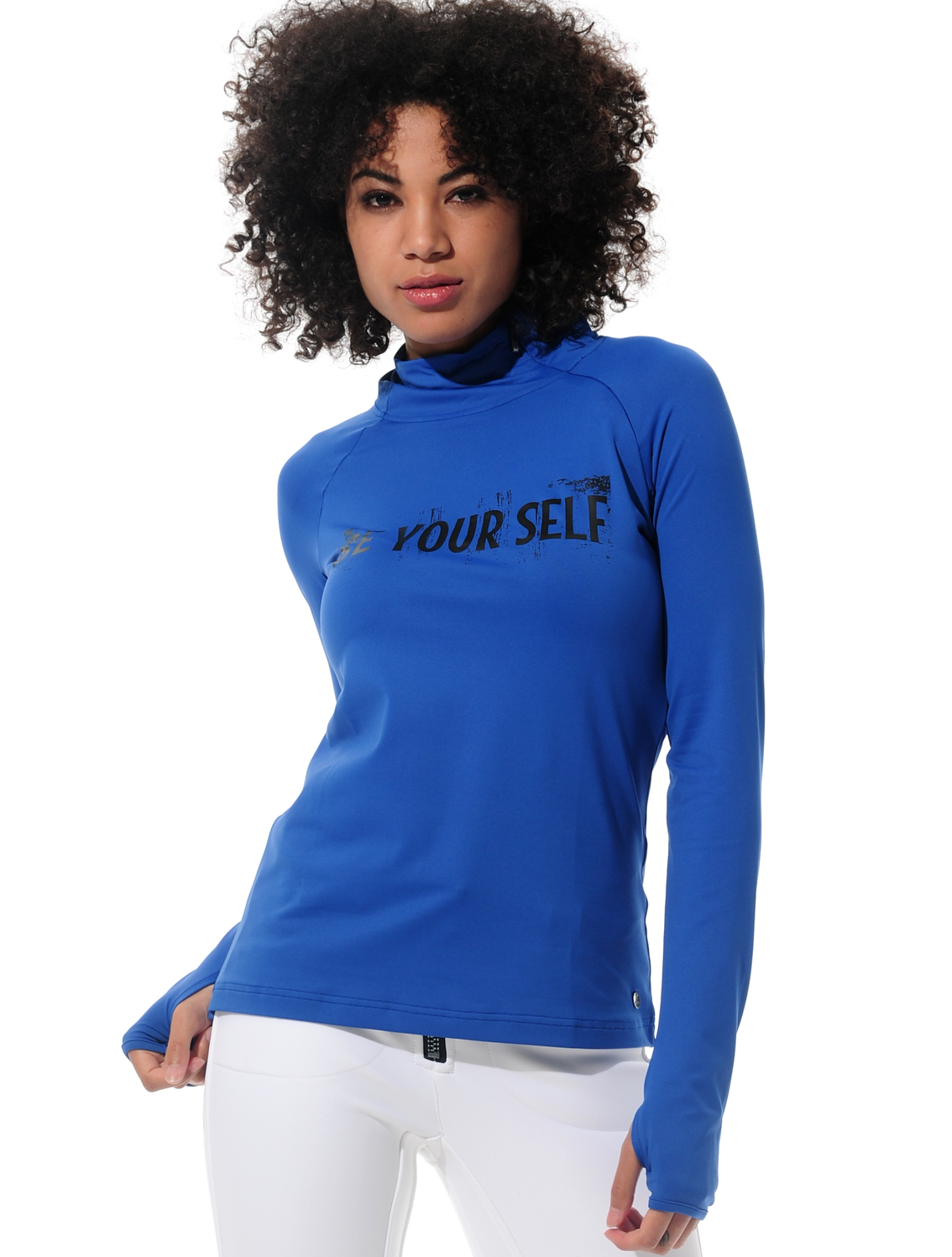 Meryl Zip Longsleeve royal