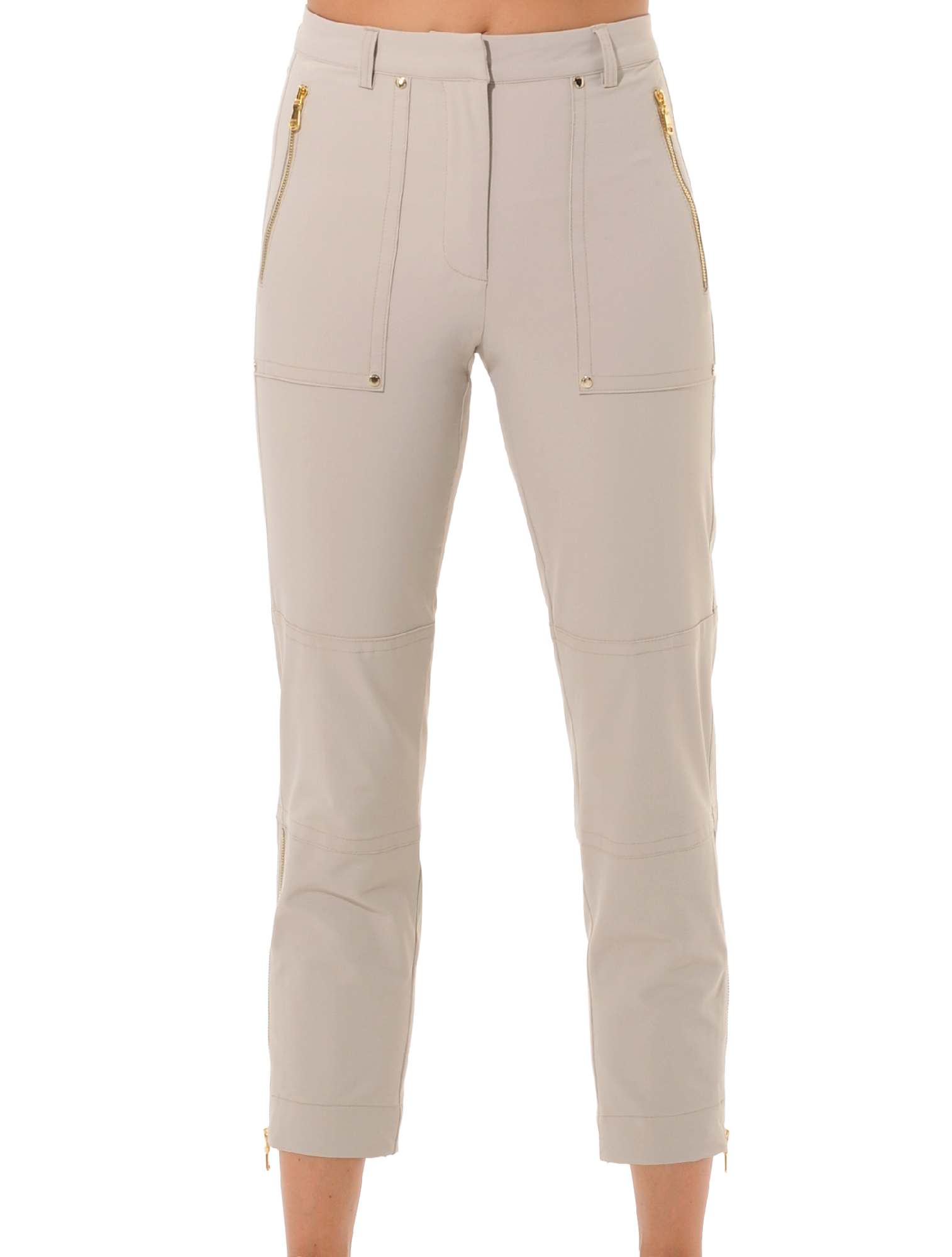 4way Stretch Straight Fit Cargo Pants light taupe