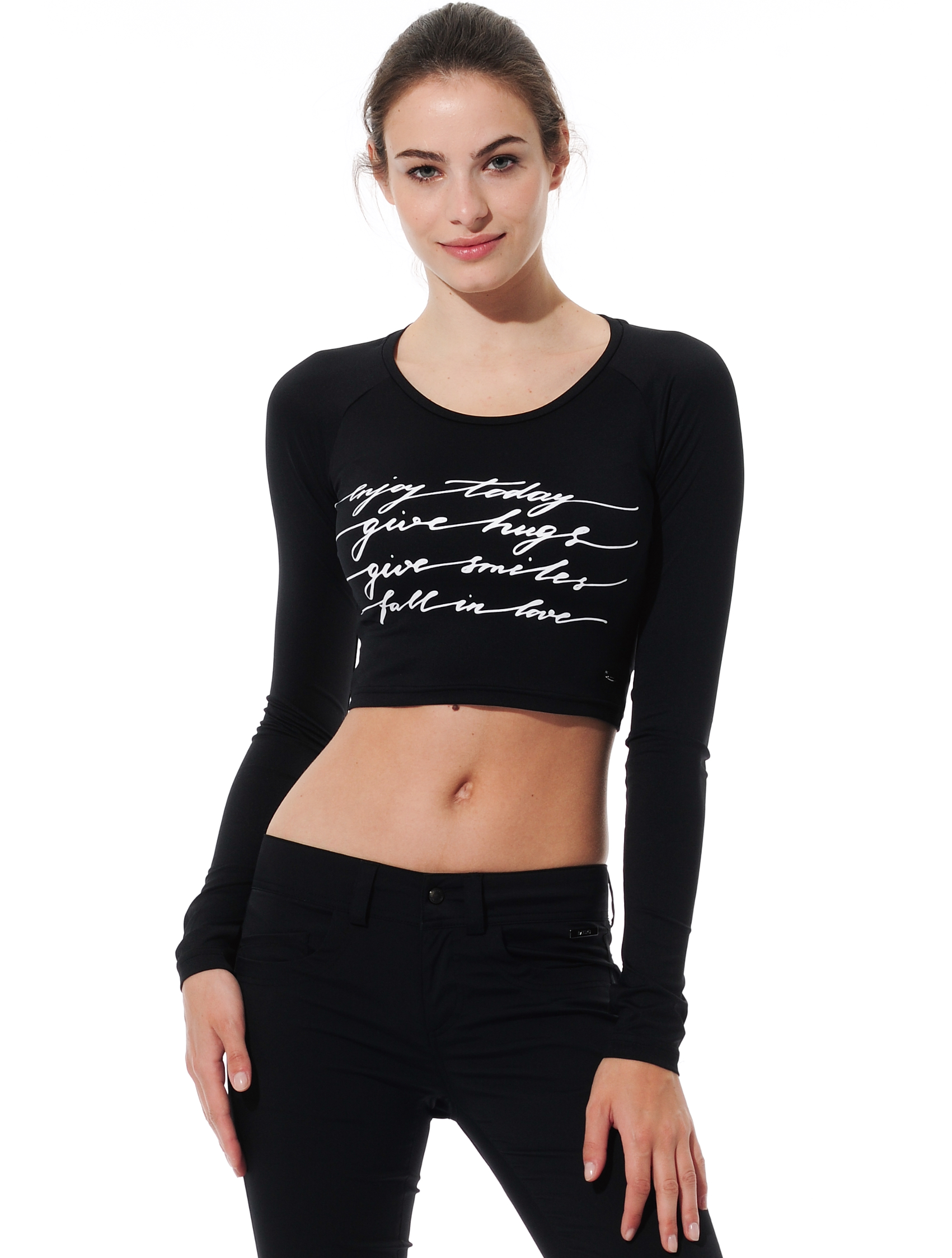 Meryl Crop Top black