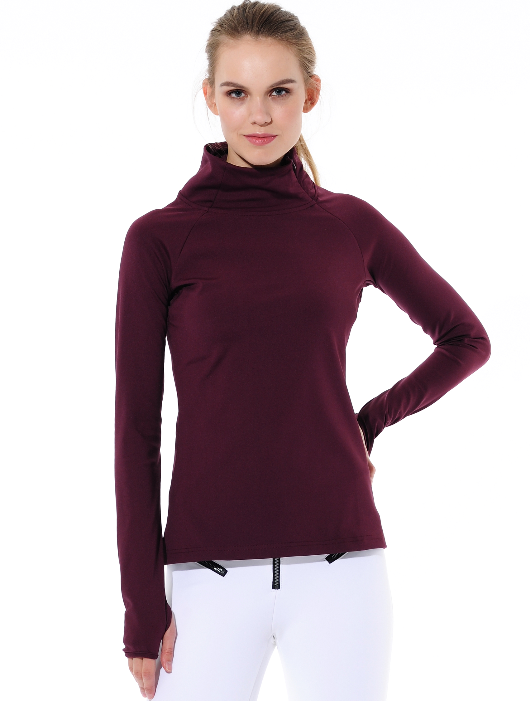 Softex Zip Longsleeve bloodstone