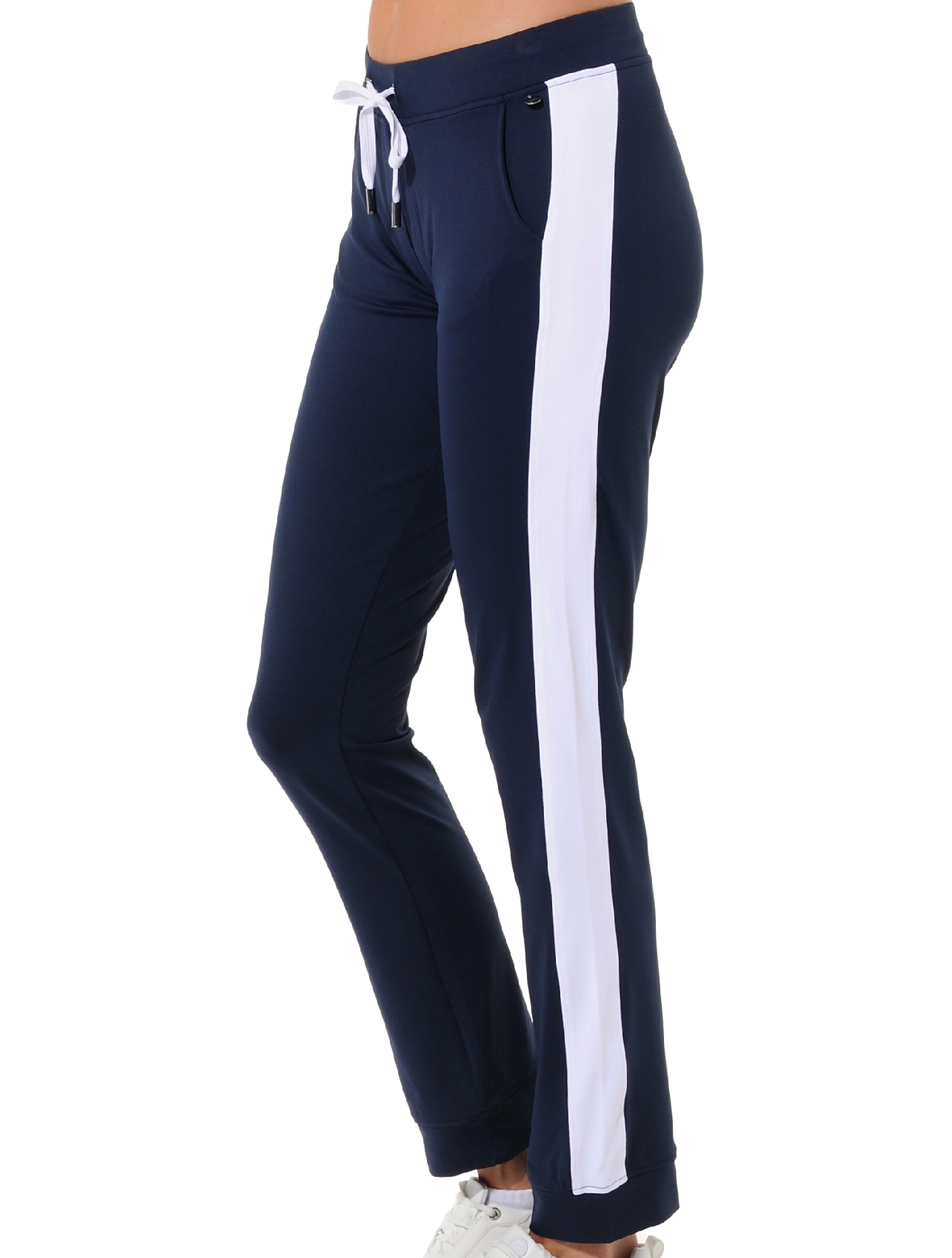 Meryl track pants navy/white 