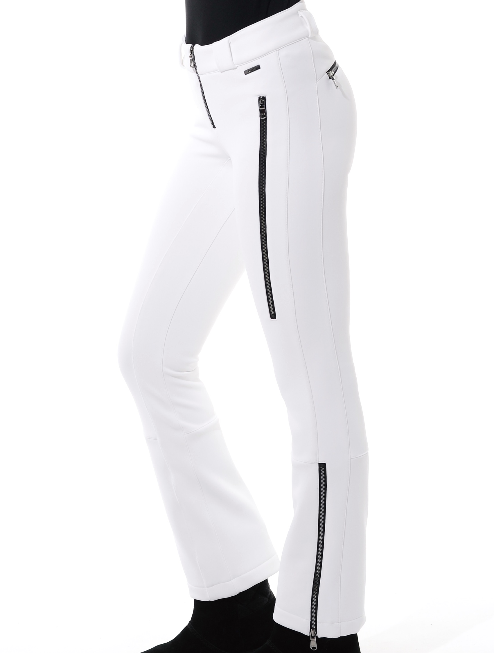 4way stretch jet pants white 