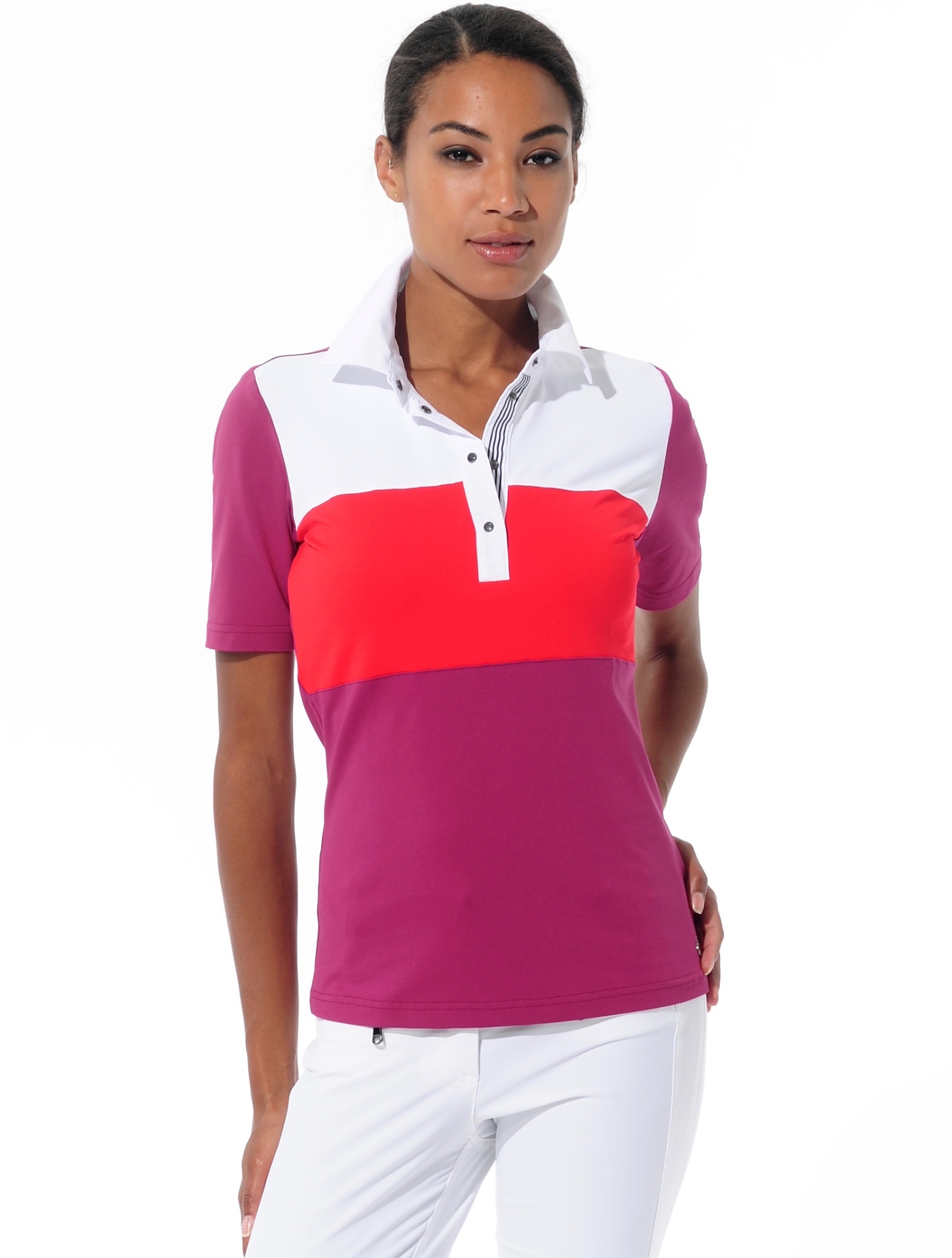 Meryl Polo cassis/red