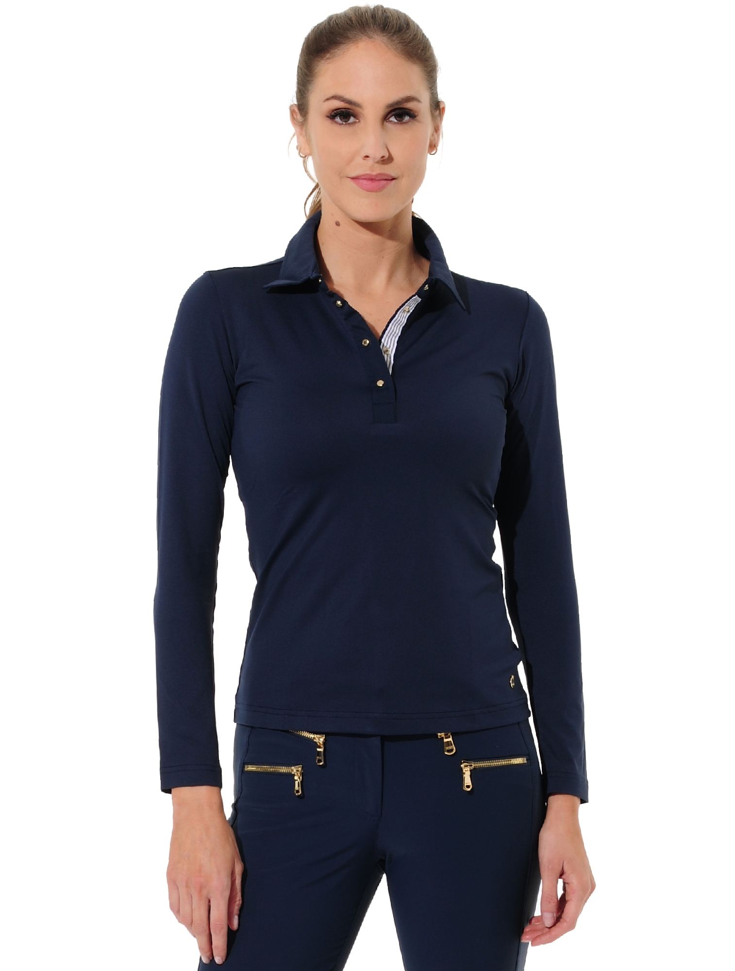 Jersey Golf Poloshirt navy