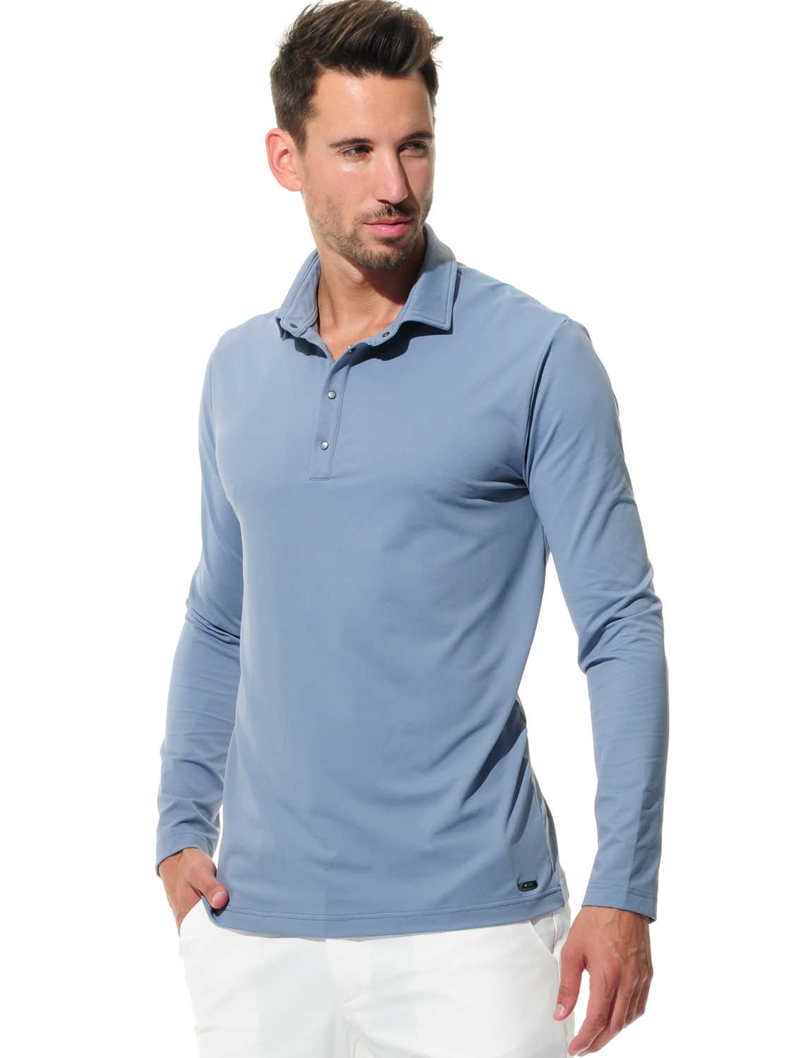 Meryl polo shirt blue ash 